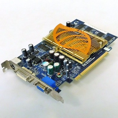 Gigabyte GeForce 6600 128MB PCi-e GV-NX66128DP S-Video DVI-I VGA ~Rechnung/MwSt