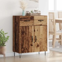 Sideboard Altholz Holzwerkstoff 69,5X34X90 Cm Wohnzimmer Kommode