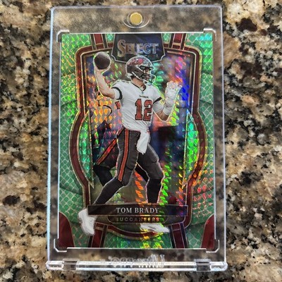 Tom Brady 2022 Panini Select Club Level Dragon Scale Prizm /89 SSP #207 Patriots