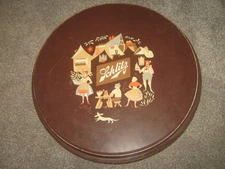 RARE Vintage Schlitz This Is The Cheese That Goes With The Beer Metal Cheese Tin