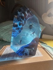 Novità Luce Notturna USB Camera da Letto Vista Oceano 2 Subacquei con Resina Tartaruga