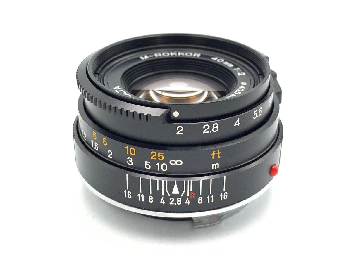 Minolta M Rokkor 40mm F2 for sale | eBay