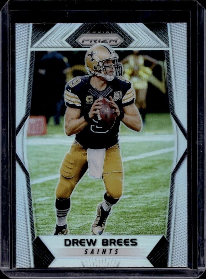 2017 Panini Prizm #192 Drew Brees Prizm Silver