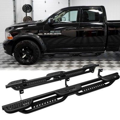 Vijay Running Boards For 2010-2024 Dodge Ram 2500/3500 Quad Cab Side Step Bar