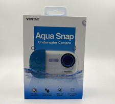 Vivitar VE050-NOC Aqua Snap Underwater Digital Camera HD Video Recording.