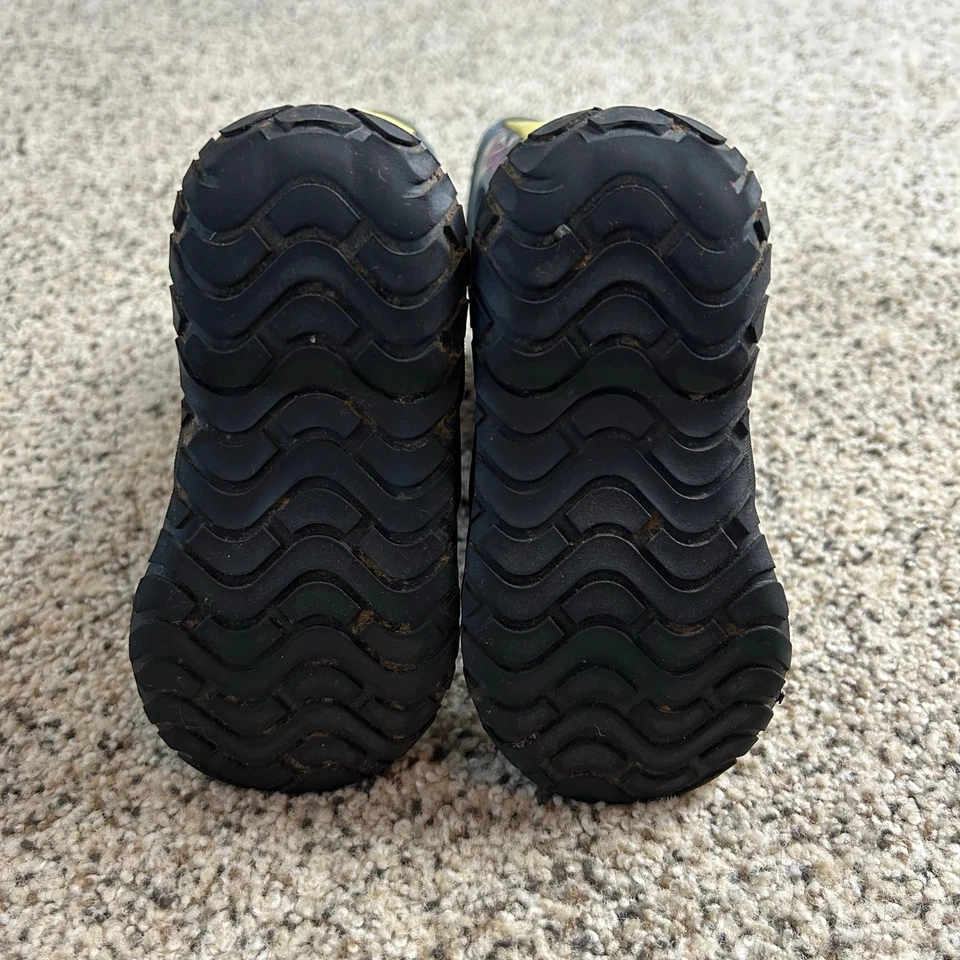 Bogs младенцев дождя ботинки размер 7 водонепроницаемый фиолетовый цветок зима - Изображение 3 из 4