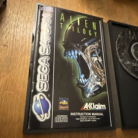 Alien Trilogy (Sega Saturn 1996) Video Game Boxed Complete With Manual & Tested