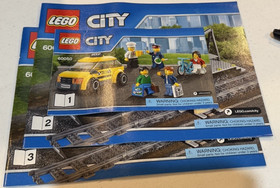 LEGO City Train Station 60050 Complete With 3 Manuals, 5 mini figs 2014