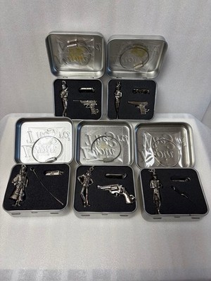 Lupine the Third Metal Key Chain Set of 5