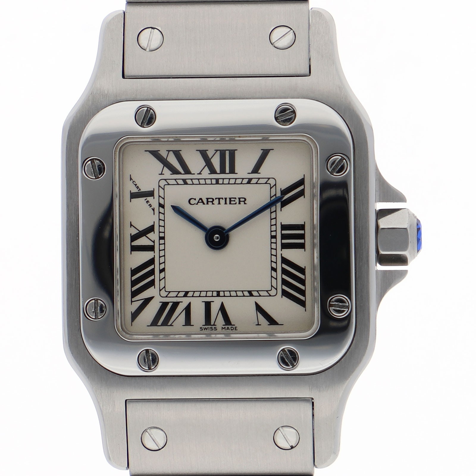 CARTIER W20056D6 Santos Galbee Silver SS