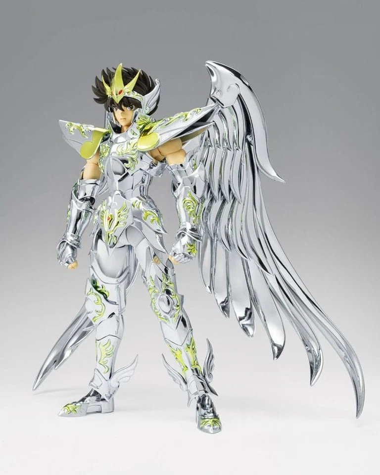 SAINT SEIYA CLOTH MYTH EX ACTION FIGURE PEGASUS SEIYA GOD CLOTH 17CM TAMASHI NEW - Immagine 2 di 4