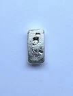 .999 Fine Silver 1/2 Oz. Unknown Mint Hand Poured Ingot Bar