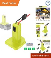 High-Quality 18V Battery Adapter for Ryobi - Includes Fuse Wiring Terminals