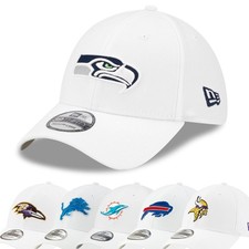 New Era 39Thirty Stretch-Fit Cap - NFL Teams white