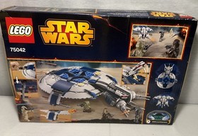 BRAND NEW NIB SEALED Lego Star Wars Set #75042 Droid Gunship Retired Chewbacca