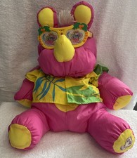 Fisher Price Puff lump Wild Rhino Stuffed Animal. Very Good Condition