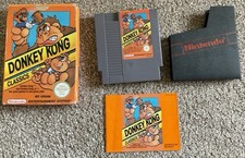 ebay® Auktion 278431217509 | Donkey Kong Classics Nintendo NES Boxed Komplett Handbuch Hülle PAL Retro Thumbnail of ebay® auction 278431217509 | Donkey Kong Classics Nintendo NES Boxed Komplett Handbuch Hülle PAL Retro