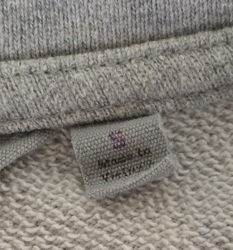 Felpa pullover Athleta donna S Cityscape grigio manica lunga 868491-02 zip - Foto 4 di 9