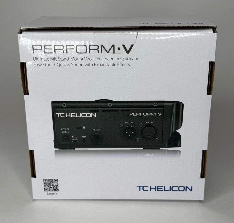 TC-Helicon Perform-V Vocal Effects Processor W/ Power Cable And Original Box - Image 2 of 4