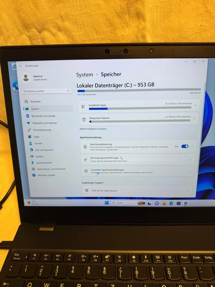 Lenovo ThinkPad T580 · i7-8550U · 48GB · 1TB, Foto 3 von 5