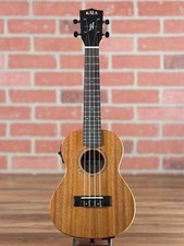 Ukelele de concierto Kala James Hill Signature todo caoba maciza (con ecualizador y bolsa)