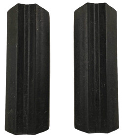 LEGO Lot 2x Vintage Retired 70961 Technic Rubber Black 2 x 4 Bumpers Parts FREE!