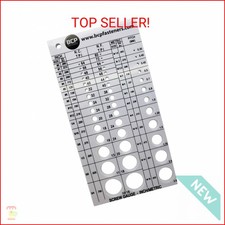 Screw Thread Gauge  Metric and SAE  Recommends Drill Bit  Tap Size BCP675 