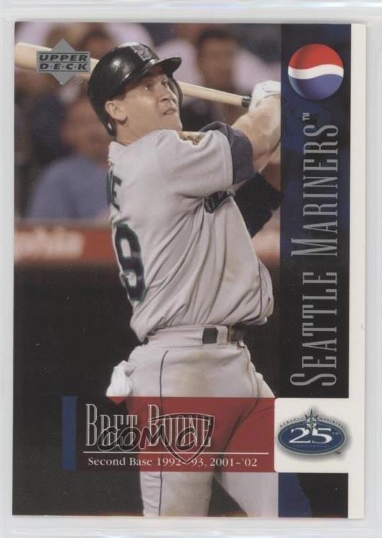 2002 Upper Deck Pepsi Seattle Mariners Bret Boone #5 0f6