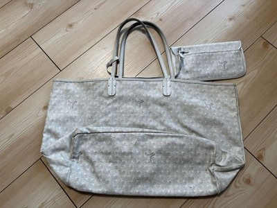 Goyard Saint Louis PM Tote Bag White Authentic Used w/Pouch | eBay