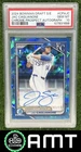 Jac Caglianone Auto PSA 10 2024 Bowman Draft Sapphire 143/199 Chrome Royals 1666