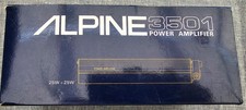 ALPINE 3501 Power Amplifier 2x 25 Watt
