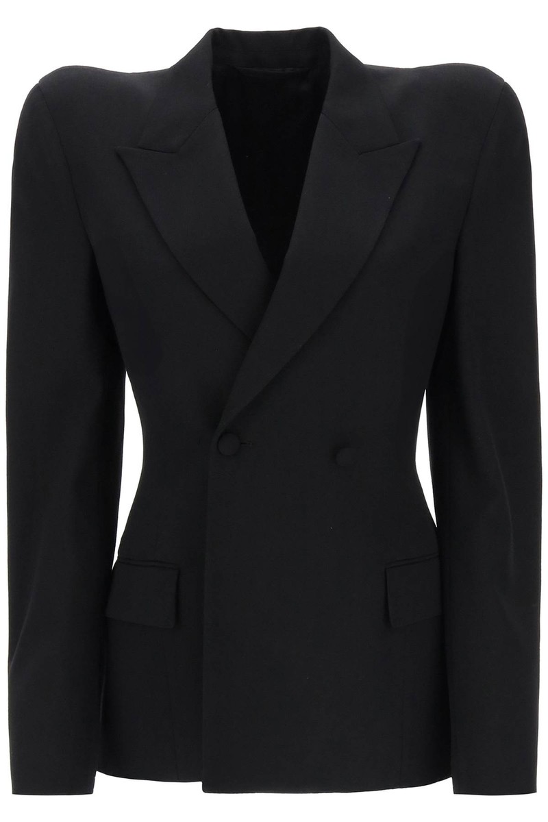 ジャケット BALENCIAGA Women Jackets 794533TOT03 1000 BLACK Women's Balenciaga Back Zip-up Jacket in Black | Balenciaga US