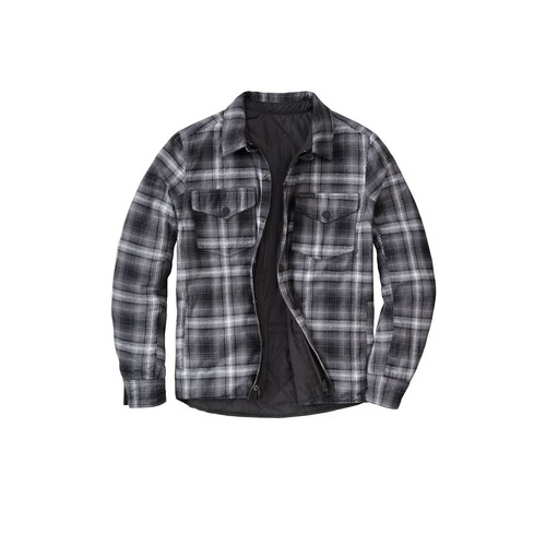 ScorpionEXO Morpheus Reversible Jacket - Black/Plaid Grey - 3X-Large 15001-8