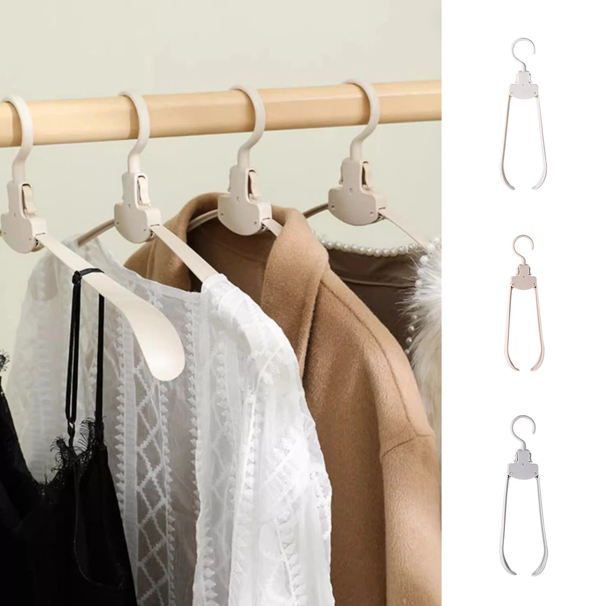 Portable hangers online for clothes