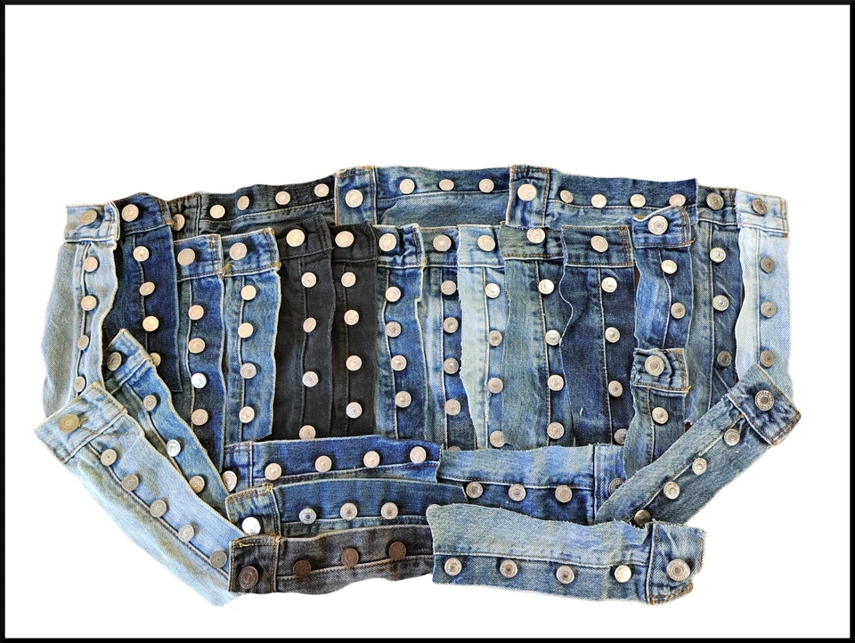 Levi Buttons 501, Repair kit, Genuine Levi’s Buttons x 10 - Image 2 of 4