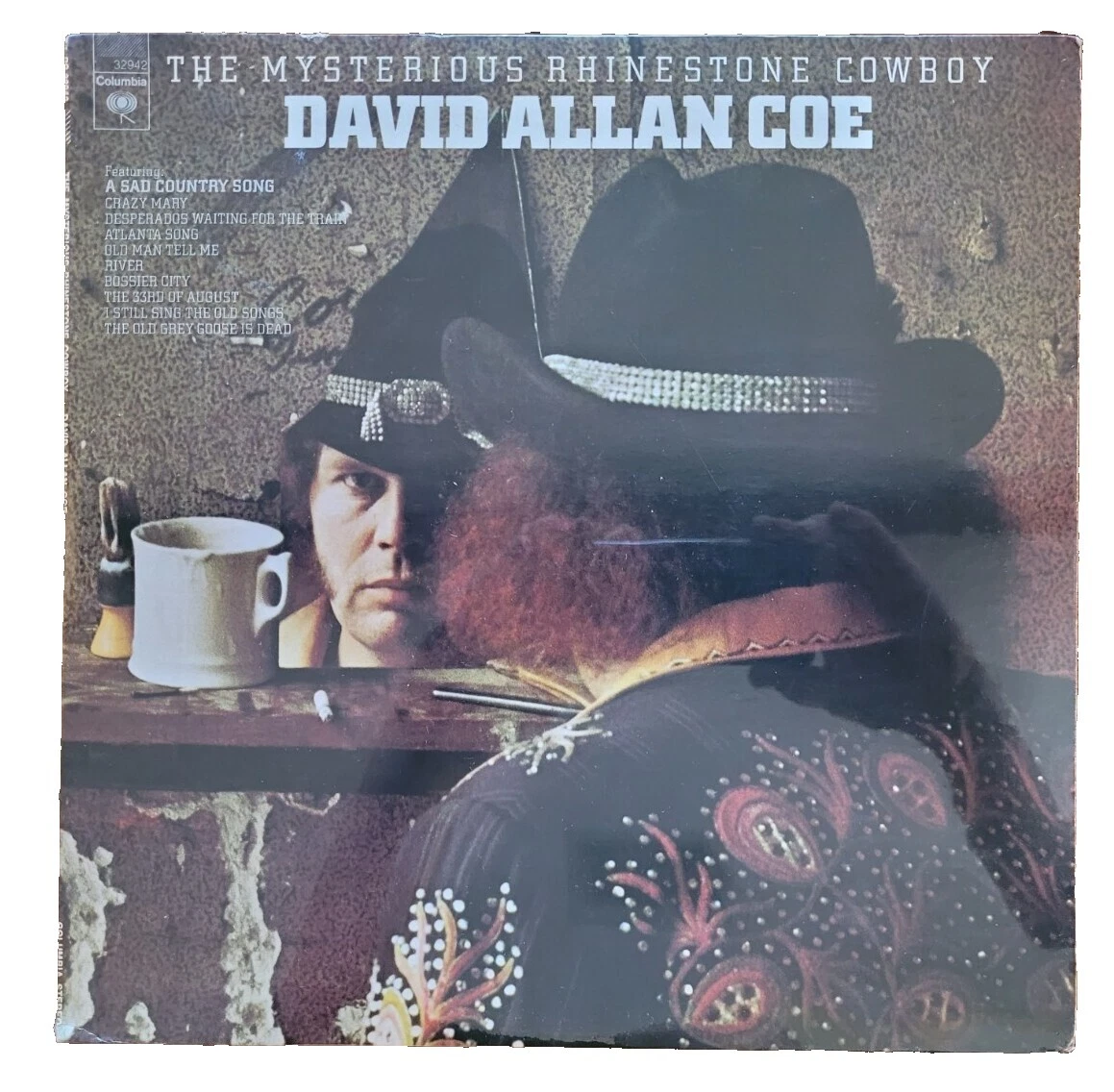 33 RPM David Allan Coe discos de vinilo