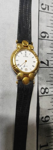 Like New Swiss Authentic Cyma / Tavannes Unisex Quartz Wristwatch - Foto 3 di 8