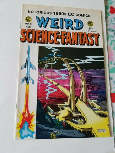 Shock Weird Science #6 - Notorious 1950's EC Comics - Entertainment Comic Books - 第 1/3 張圖片