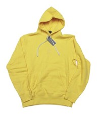 Polo Ralph Lauren Men's Yellow Big Pony Logo Fleece Lined Pullover Hoodie