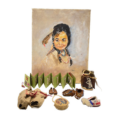 Vintage Antik Indianer, Hawaii, Griechisch Lot
