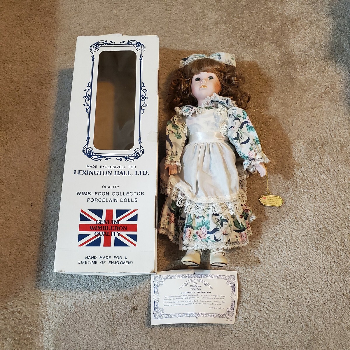 Wimbleton Collection Lexington Hall Stacey A-055 Porcelain Doll