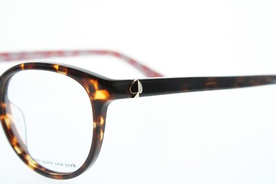 New Kate Spade Briella MAP Eyeglasses Havana/Pink Full Rim  display picture 1