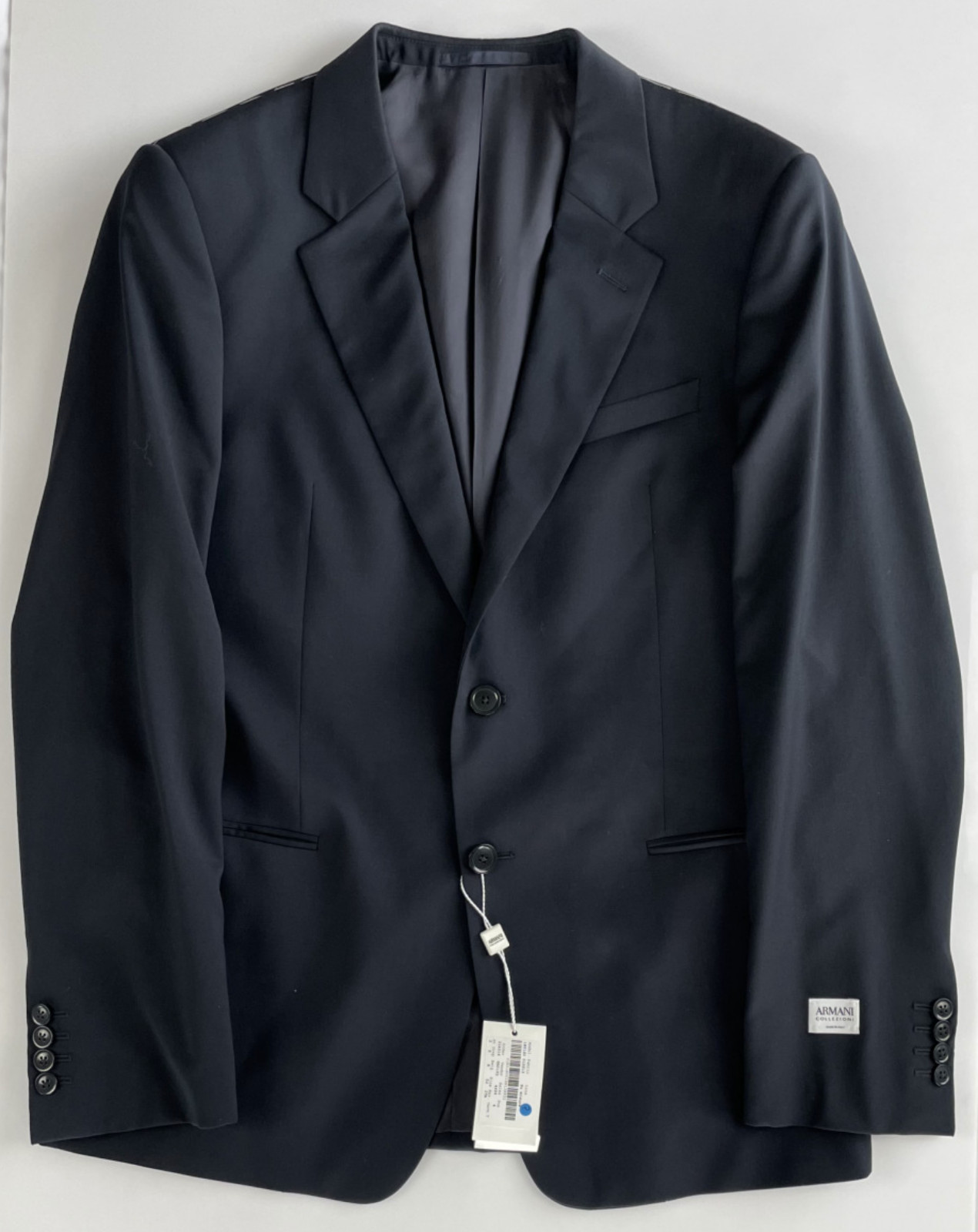 Armani Collezioni X LINE Virgin Wool Suit Jacket Regular Blazer Jacket New 52 image 3