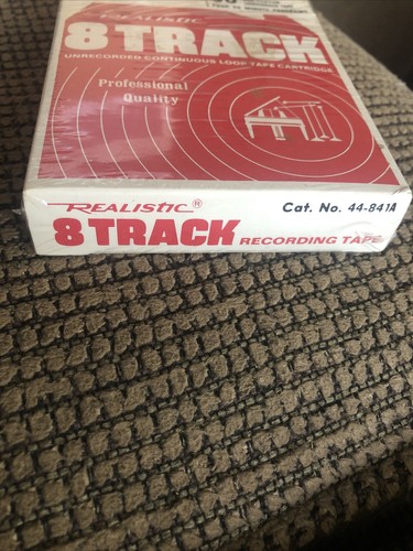 New Radio Shack Realistic 8 Track Recording Tape Unrecorded 80 Minutes - Picture 6 of 7