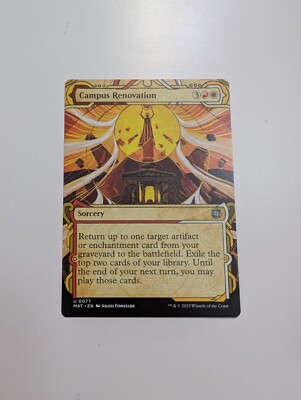 MTG - Campus Renovation (Showcase) - The Aftermath NM/M Condition