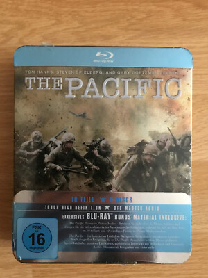 The Pacific Tin Box Blu-ray  OVP Spielberg Hanks