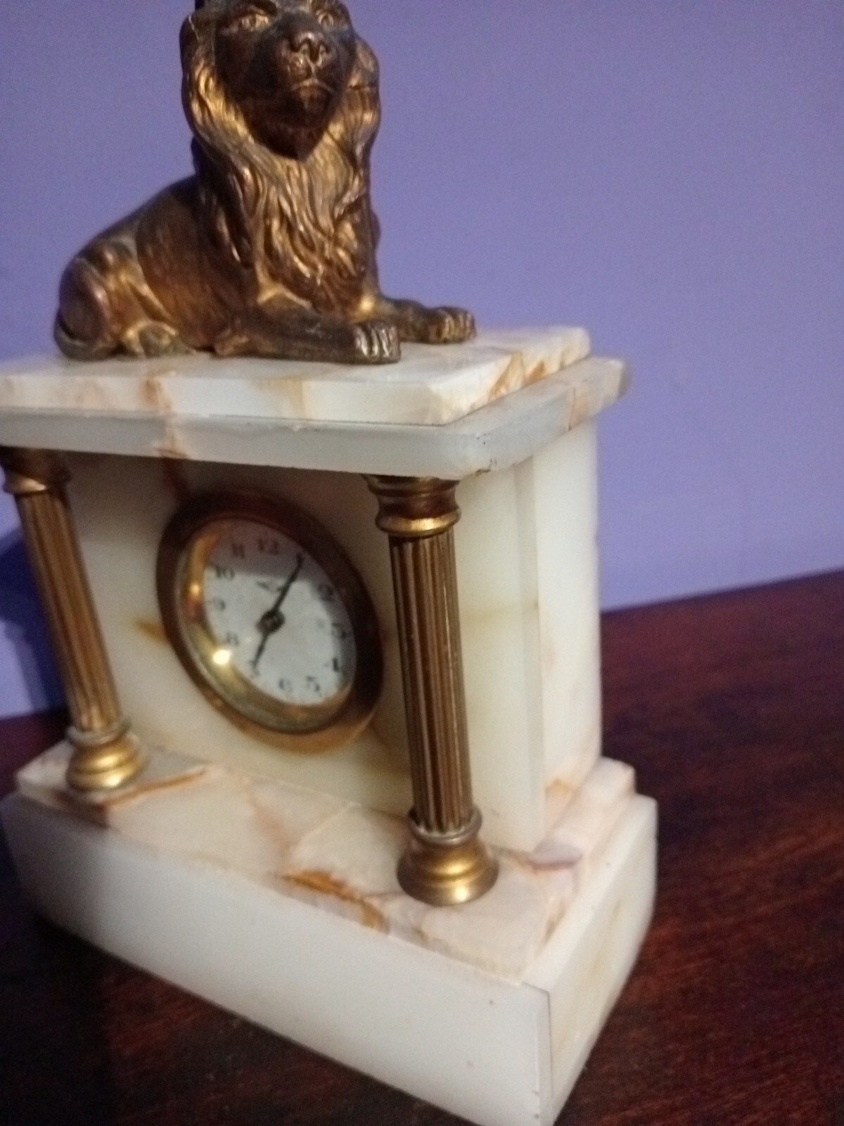 Marble Clock eBay