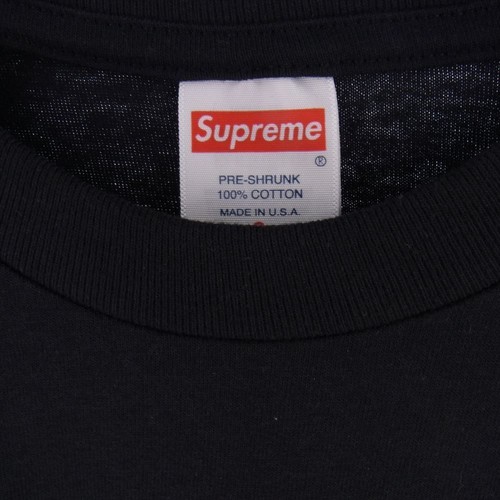 Supreme Camacho Tee 23AW 100% Cotton Black Men's size S New - Picture 3 of 10