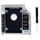 2nd SATA HDD SSD Hard Drive Optical Bay Tray Caddy for Apple Macbook Pro Unibody