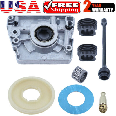 #ad Oil Pump Oiler Worm Gear Kit For Husqvarna 61 66 266 XP 268 272 272XP Chainsaw $19.07